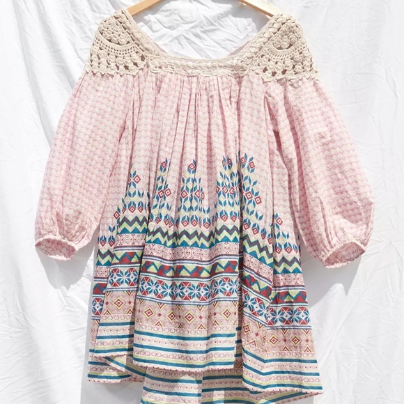 Final SALE Clearance 💥💥💕Rare Boho crochet dress - Picture 2 of 8